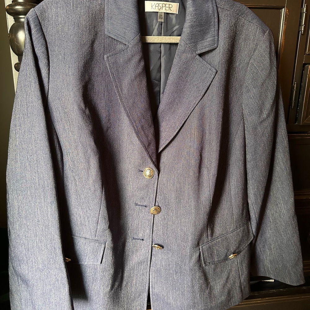Kasper Denim Women’s Blazer